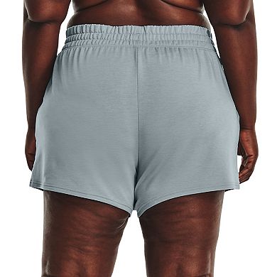 Plus Size Under Armour Rival French Terry Shorts