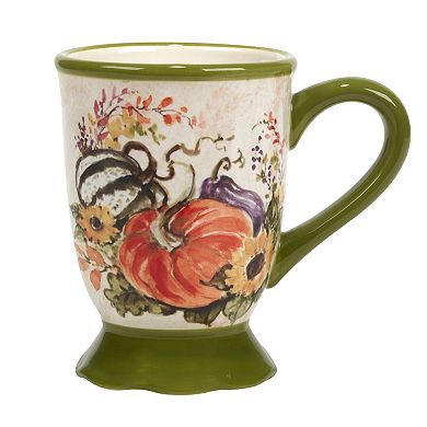 Certified International Harvest Morning 4-pc. Mug Set