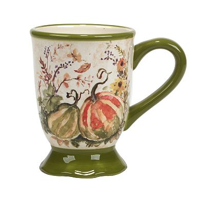 Certified International Harvest Morning 4-pc. Mug Set