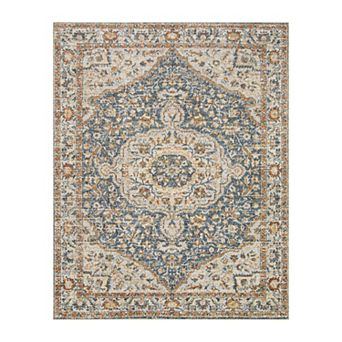Decor 140 Larna Traditional Washable Area Rug