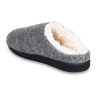 GaaHuu Faux Wool Tube Quilted Clog Women's Slippers