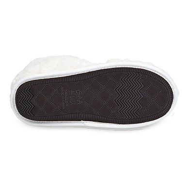 GaaHuu Quilted Teddy Bear Women's Slippers