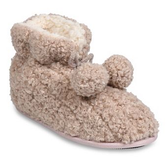 GaaHuu Quilted Teddy Bear Women's Slippers
