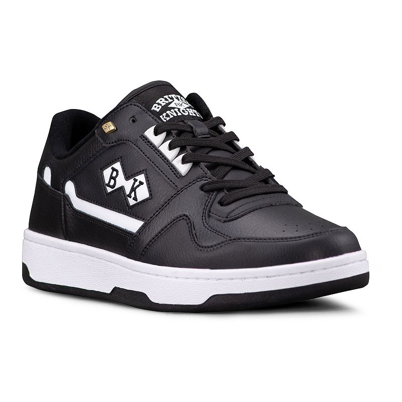 UPC 737182745190 product image for British Knights Concorde Men's Oxford Sneakers, Size: 8.5, Black White | upcitemdb.com