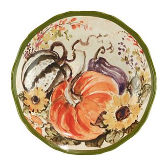 Certified International Harvest Morning Serving Bowl