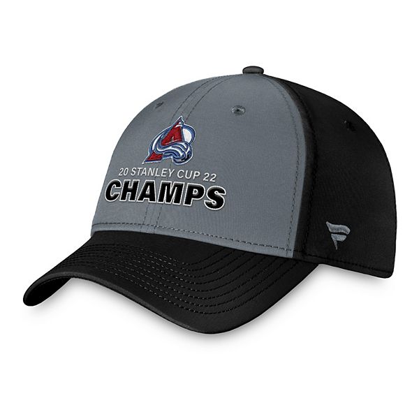 Adult Fanatics Colorado Avalanche 2022 Stanley Cup Champions StretchFit Hat