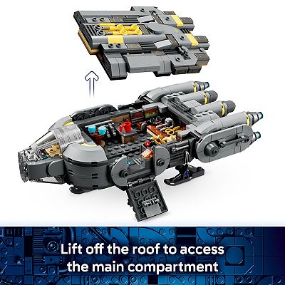 LEGO Star Wars Anzellan Starship 75445 Building Kit (701 Pieces)