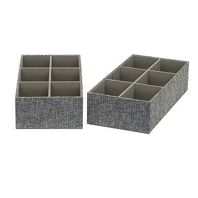 Household Essentials Drawer Organizers Hard-Sided 3-piece Set