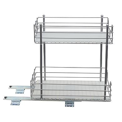Household Essentials 12" 2-Tier Under-Cabinet Organizer