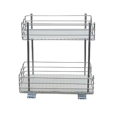 Household Essentials 12" 2-Tier Under-Cabinet Organizer