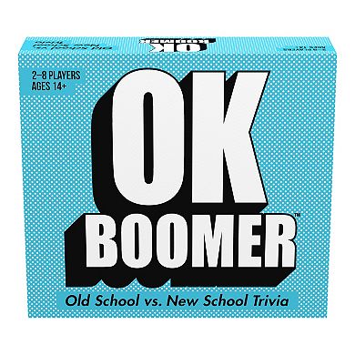 Goliath Games OK Boomer: Old School vs. New School Trivia Game