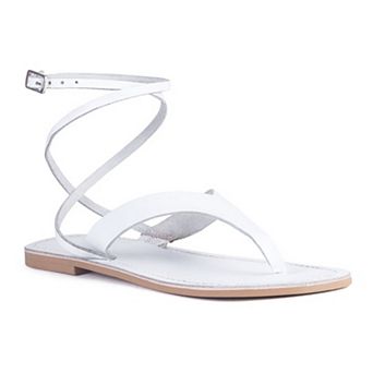 Rag & Co Wrapup Women's Buckle Flat Sandals
