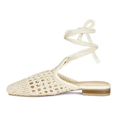 Rag & Co Bartsi Women's Tie-Up Mules