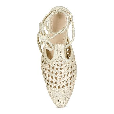 Rag & Co Bartsi Women's Tie-Up Mules