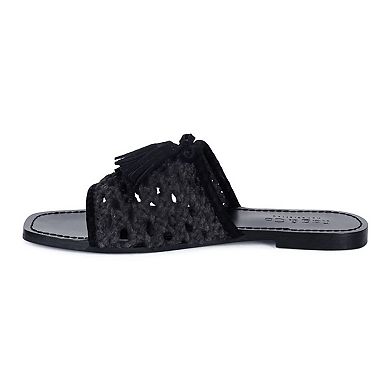 Rag & Co Cedar Women's Tassel Flats
