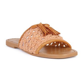 Rag & Co Cedar Women's Tassel Flats