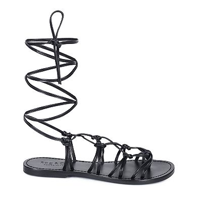 Rag & Co Baxea Women's Tie-Up String Flats