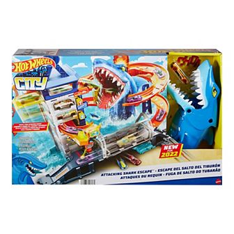 Mattel Hot Wheels City Shark Escape Playset
