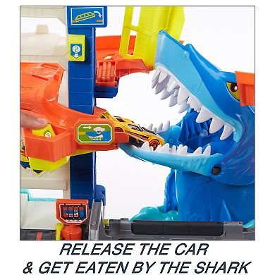Mattel Hot Wheels City Shark Escape Playset