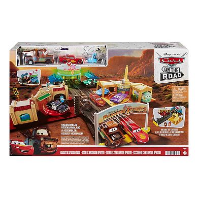Disney Pixar Cars Toys, On the Road Radiator Springs Tour Playset