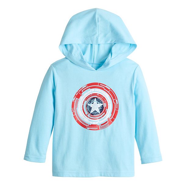 Captain america toddler hoodie best sale