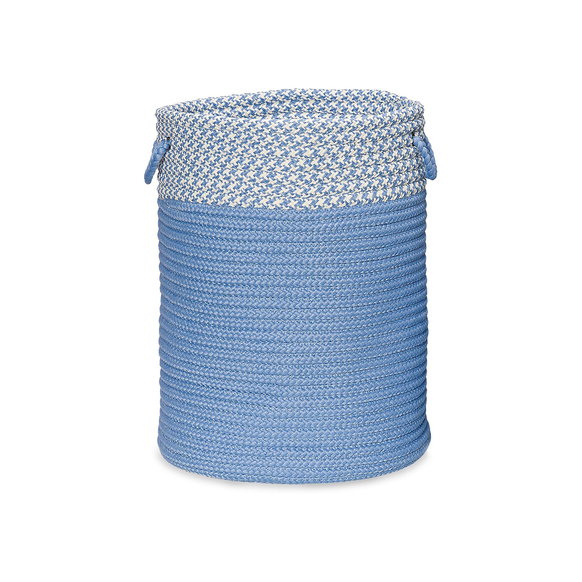 Colonial Mills Splash Indoor-Outdoor Hamper - 17 x 17 x 22, Blue