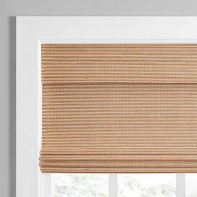 Eclipse Bamboo Cordless Light Filtering Privacy Roman Shade