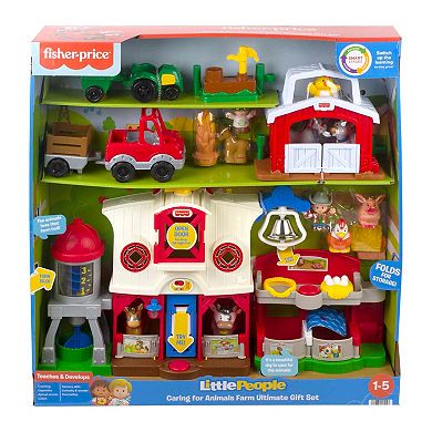 Fisher-Price Little People Ultimate Caring for Animals Farm Gift Set