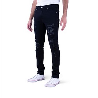 Men's Recess 5-pocket Distressed Slim-Fit Stretch Jean