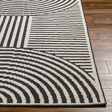 Decor 140 Loften Contemporary Washable Area Rug