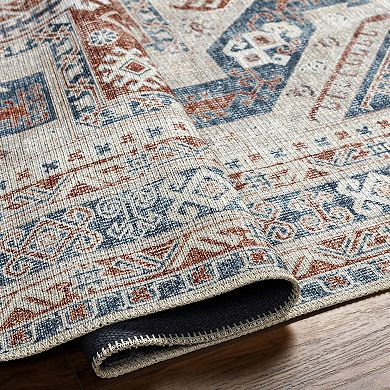 Decor 140 Aerona Transitional Washable Area Rug