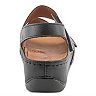 Spring Step Dualback Women's Leather Wedge Sandals