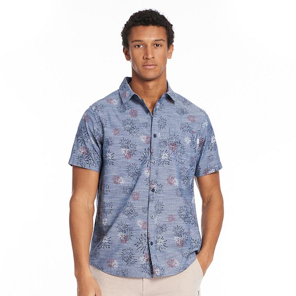 Men's Hurley Americana Fireworks Button-Down Shirt