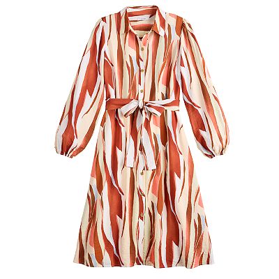 nine west midi shirt dress Women's Nine West Cap Sleeve Midi Shirt Dress