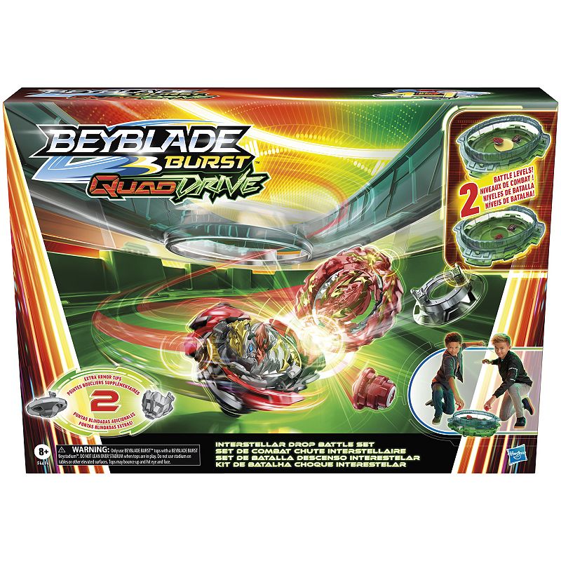 Beyblade Burst QuadDrive Interstellar Drop Battle Set by Hasbro, Multicolor