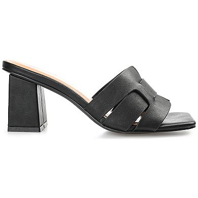 Journee Renatta Women's Tru Comfort Foam™ Block Heel Sandals