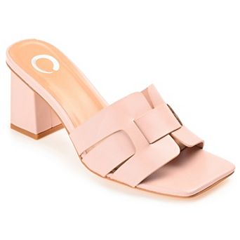 Journee Renatta Women's Block Heel Sandals