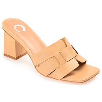 Journee Renatta Women's Block Heel Sandals