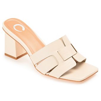 Journee Renatta Women's Block Heel Sandals