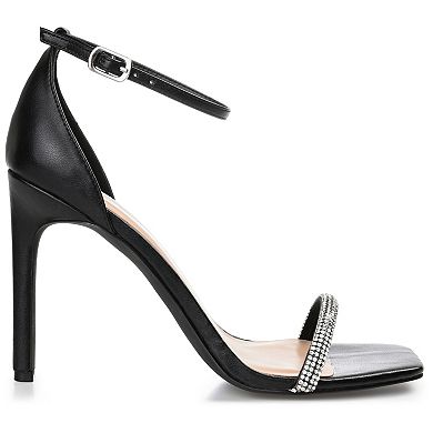 Journee Zoya Women's Tru Comfort Foam™ Rhinestone Pumps