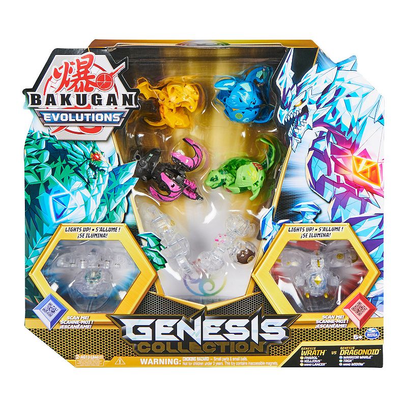 Spin Master Bakugan Evolutions Bakugan Genesis Collection Pack, Multicolor