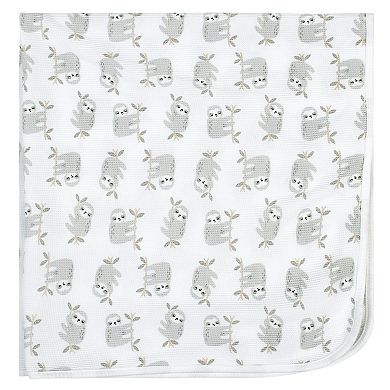Just Born® 2-Pack Sloth Thermal Blankets