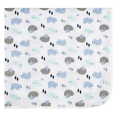 Just Born® 2-Pack Bear Thermal Blankets
