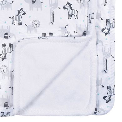 Just Born® Safari Animals Fleece Blanket