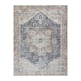 Decor 140 Abie Traditional Washable Area Rug