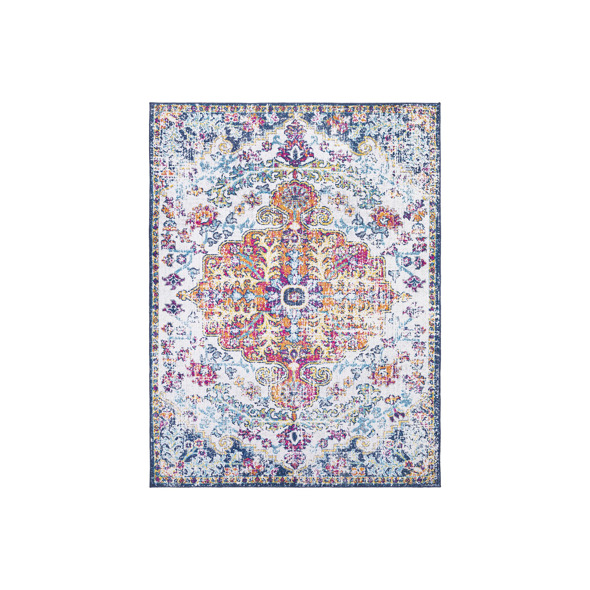 Decor 140 Ramin Transitional Washable Area Rug, Multi