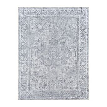 Decor 140 Theola Transitional Washable Area Rug