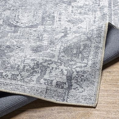 Decor 140 Theola Transitional Washable Area Rug