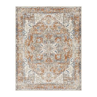 Decor 140 Laddie Contemporary Washable Area Rug