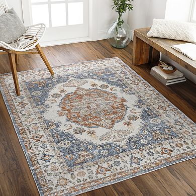 Decor 140 Libby Traditional Washable Area Rug